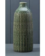Green Ceramic Vase (37.5cm)