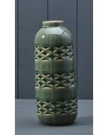 Green Ceramic Vase (25.5cm)