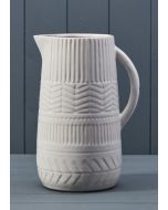 White Ceramic Jug (26.5cm)