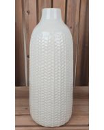 White Ceramic Vase (37.5cm)