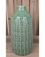 Green Ceramic Vase (28.5cm)