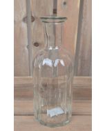 Clear Glass Bottle (19cm)