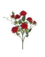 40cm Red Diamond Rose Foliage Bouquet