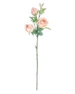 80cm Light Pink Rosebud Stem