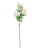 80cm Ivory Rosebud Stem