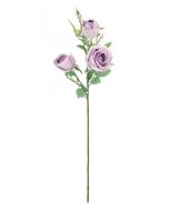 80cm Lilac Rosebud Stem