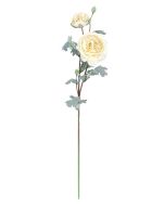72cm Ivory Peony Stem