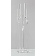 Round Base Acrylic Candleholder 22 x 22 x 88cm