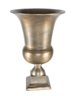Poseidon Urn Antique Gold H - 43cm