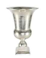 Poseidon Urn Silver H - 43cm