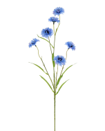 Artificial Cornflower Spray Light Blue