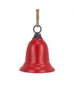 METAL Bell Hanger 20cm Red