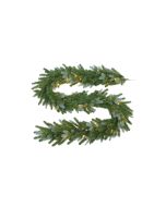 Blue Spruce Garland with LEDs - Green - 275cm long