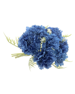 Carnation Bush 37cm - Blue