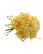 Carnation Bush 37cm - Yellow