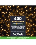 400 Fit & Forget B/O Warm White Lights