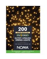 200 Fit & Forget B/O Warm White Lights