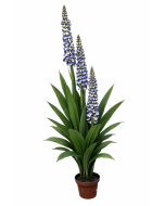 Artificial Real Touch Lupin Plant Blue/Green 150cm