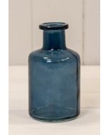 Blue Glass Bottle (11.8cm)