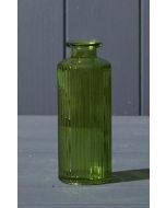 Emerald Green Glass Bottle (13.2cm)