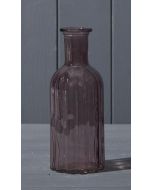 Amethyst Glass Bottle (19cm)