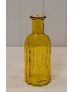 Yellow Glass Bottle (19cm)
