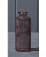 Amethyst Glass Bottle (13.2cm)