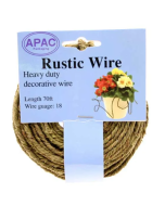 Rustic Wire Green x 21 Meters