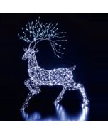 1.4 Meter White Woburn Stag