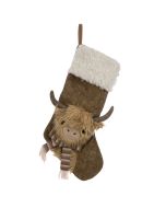 Highland Cow Stocking 51cm