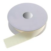 Double Face Satin 6mm x 20mtr Ivory