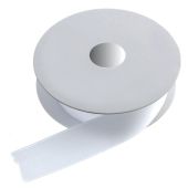 Double Face Satin 38mm x 20mtr White