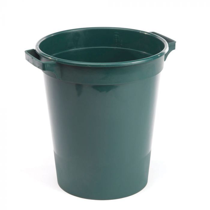 Large Flower Bucket Green H - 31.5cm