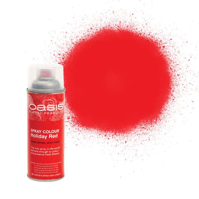 OASIS® Spray Colour Holiday Red