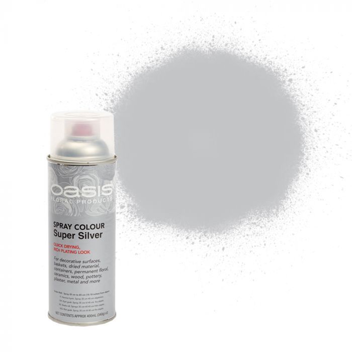 OASIS® Spray Colour Super Silver