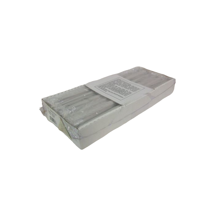 Tapered Candle 300/23 Silver x 12