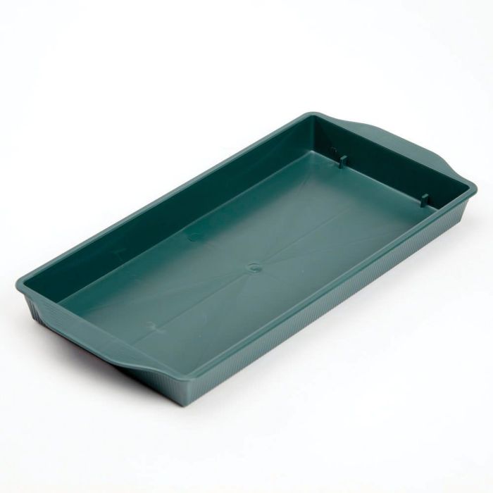 Single Floral Tray Green x 25pcs
