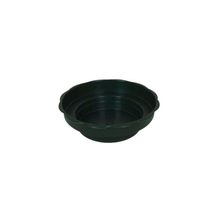 Plastic Junior Saucer Green x 25