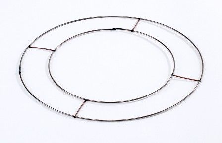 8" Flat Wire Rings x 20