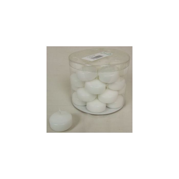 Floating Candles X 28pcs White