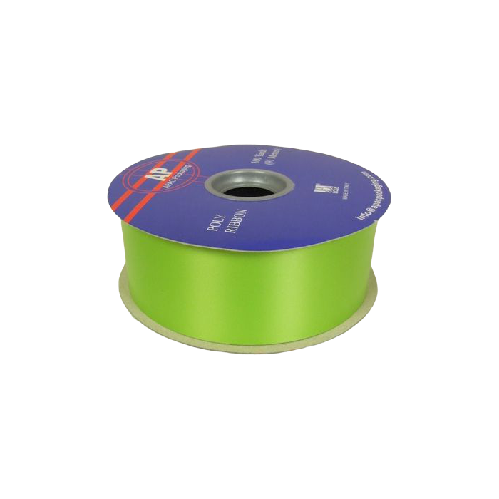 2" x 100yds Lime Green Ribon