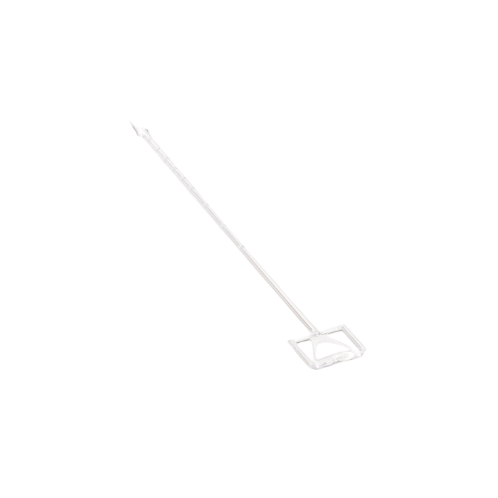 Plastic Cardettes Clear x 100pcs