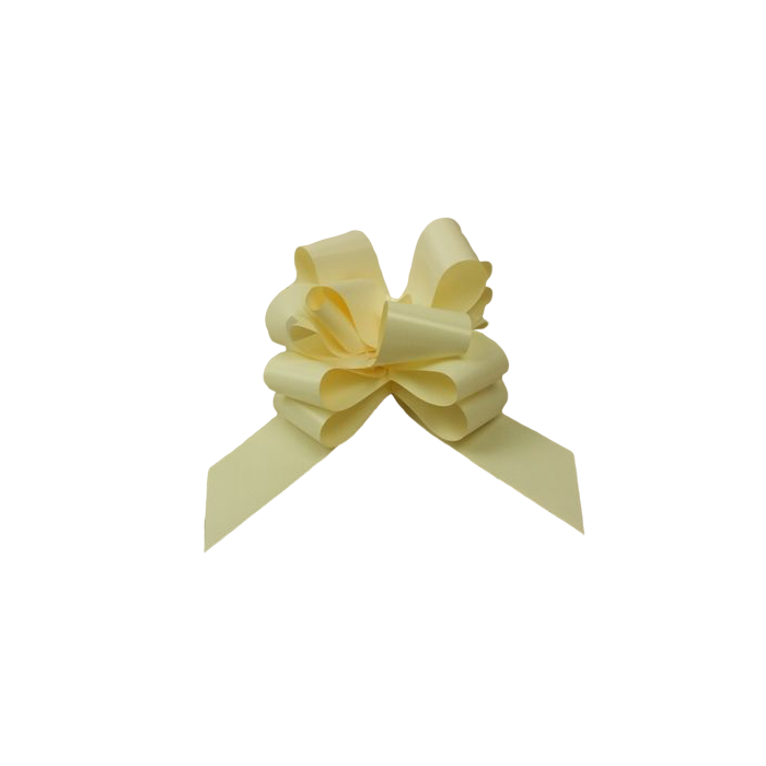50mm Eggshell Pull Bows x 20 Pcs