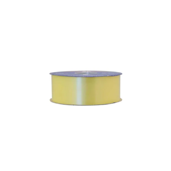 2" x 100yds Lt Yellow Poly Ribbon