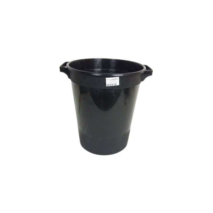 Large Flower Bucket Black H - 31.5cm
