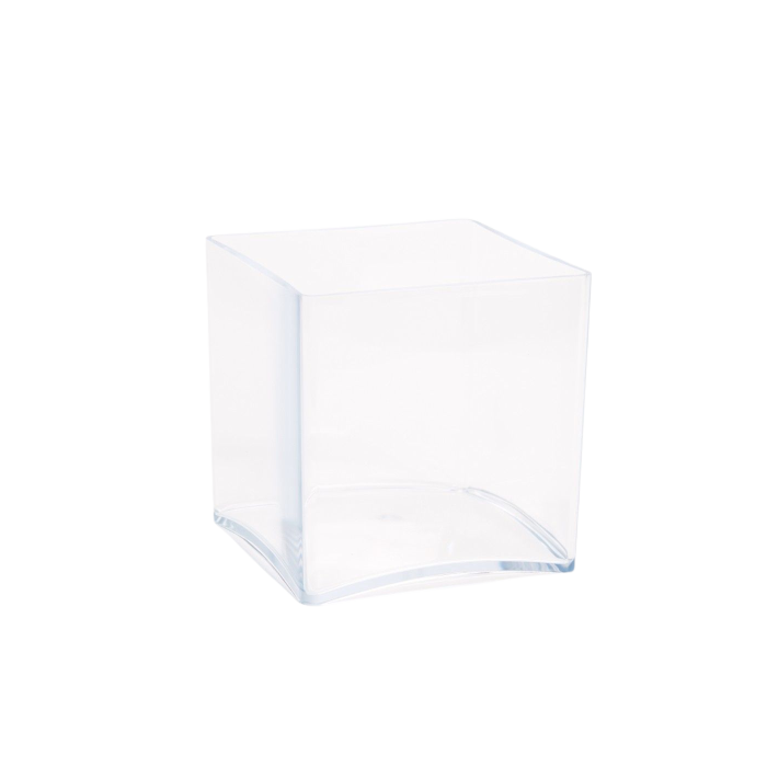 15 x15cm Acrylic Design Cube - Clear