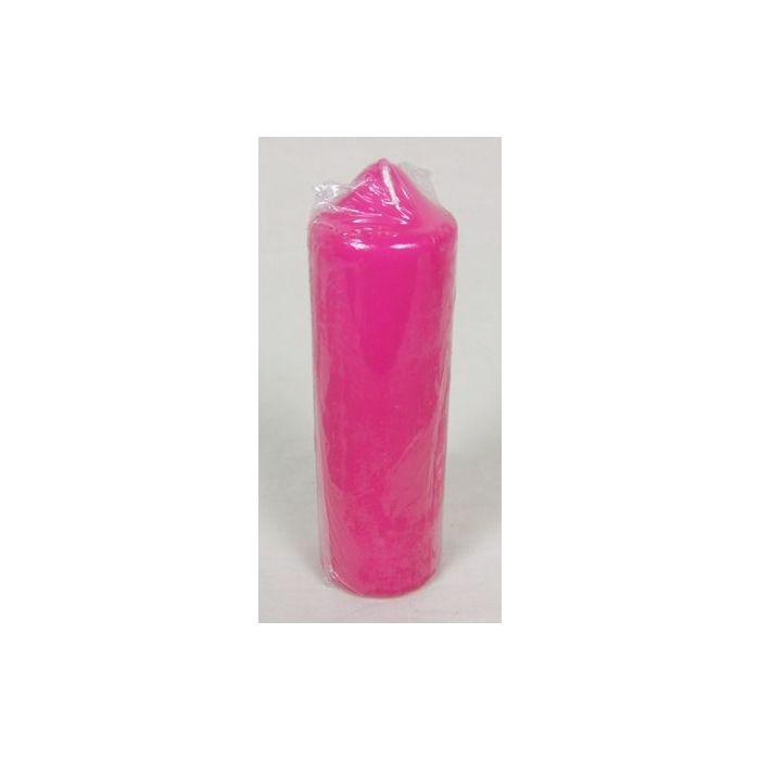 165/50mm Chapel Candle Fuchsia