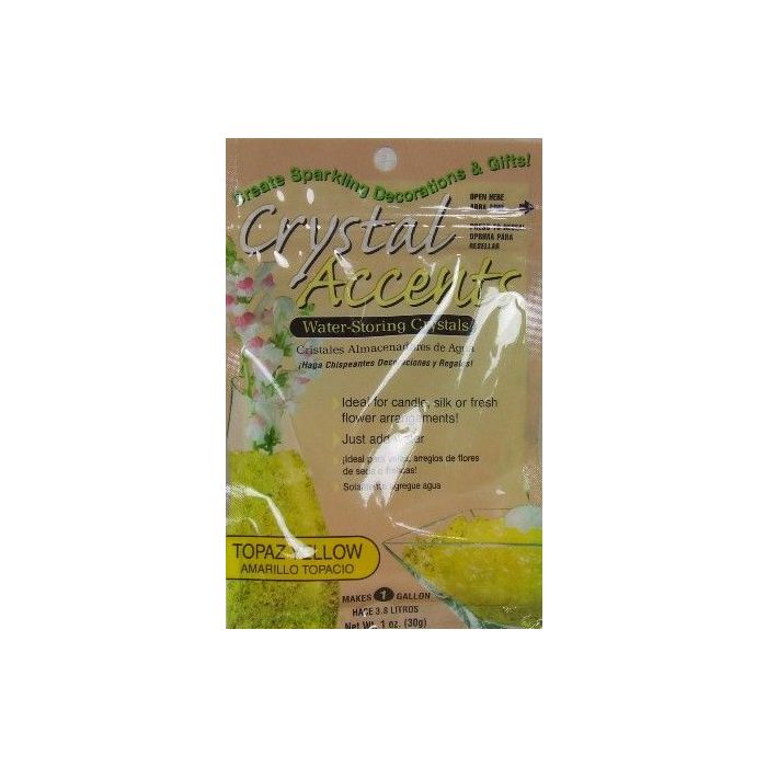 Crystal Accents - Topaz Yellow