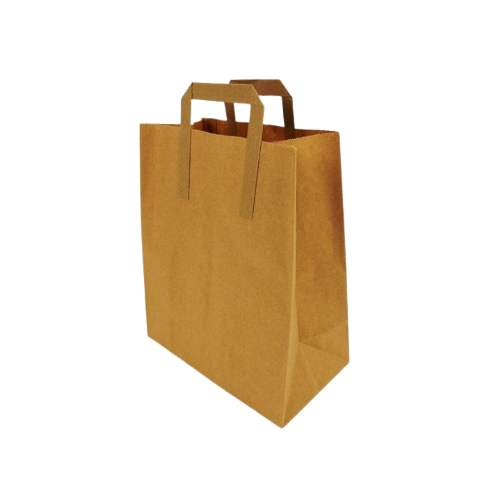 Large Bag Brown Paper 25 x 30 x 14cm  x 250 Pcs
