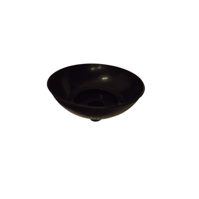 Domed Candle Cup Black 4" x 10pcs